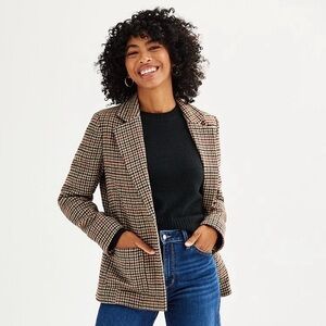 Women's Sonoma Goods For Life® Polished Heritage Blazer SZ XL